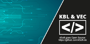 4Soft goes Github - jetzt auch KBL und VEC!