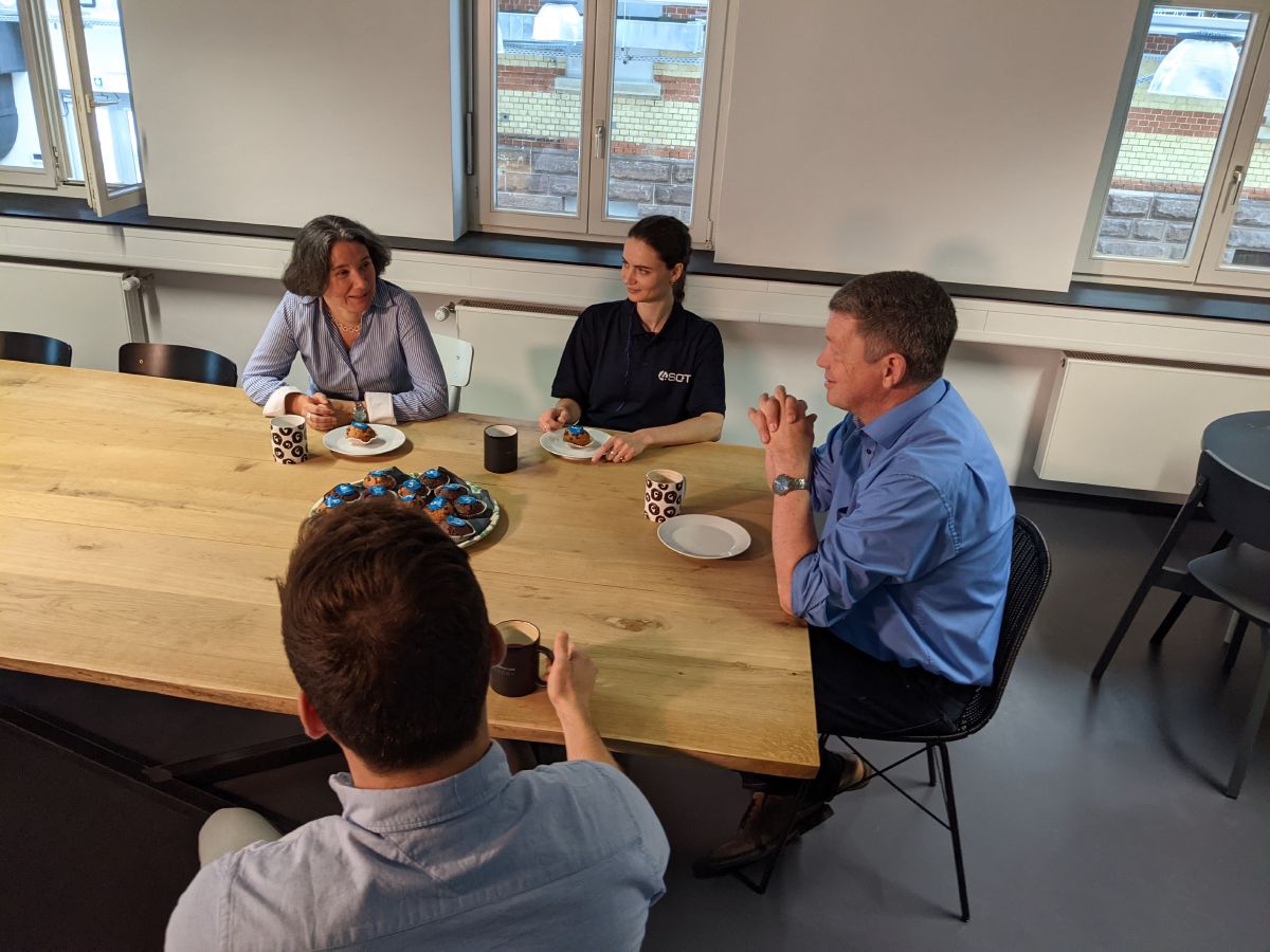 Kaffeepause im Büro